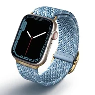 Akcesoria do zegarków - Uniq Pasek Aspen do Apple Watch cerulean blue - miniaturka - grafika 1
