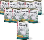 Mokra karma dla kotów - PUPIL Prime Karma mokra dla kota PUPIL Prime bogata w wołowinę z wątróbką 10 x 400 g - miniaturka - grafika 1