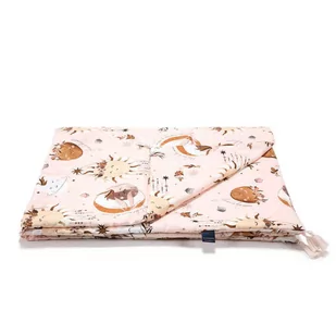 La Millou, Kołderka bambusowa, Bamboo Bedding King Size By Whatannawears Fly Me To The Moon, Nude - Kołdry i poduszki dla dzieci - miniaturka - grafika 1