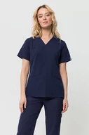 Odzież medyczna - Bluza Medyczna Emily Granatowa Rozmiar: S - miniaturka - grafika 1
