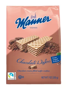 Manner wafle czekoladowe 200g - Batoniki - miniaturka - grafika 1