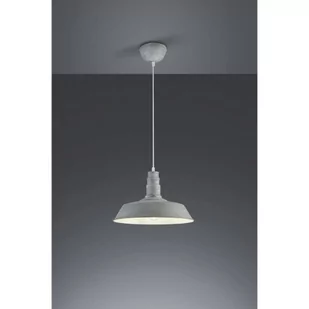 Trio RL Will R30421078 lampa wisząca zwis 1x60W E27 betonowy - Lampy sufitowe - miniaturka - grafika 1