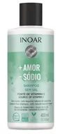 Szampony do włosów - INOAR Amor Sodio, wegański szampon nawilżający bez soli, 400ml - miniaturka - grafika 1
