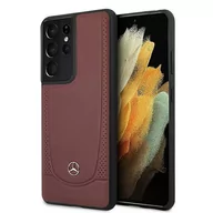 Etui i futerały do telefonów - Mercedes Urban Line etui na Samsung Galaxy S21 Ultra czerwone Mer006526 - miniaturka - grafika 1
