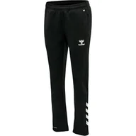 Spodnie rowerowe - hummel hmlCORE XK Poly Pants Woman, Black/Black, XS - miniaturka - grafika 1