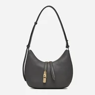 Torebki damskie - Torebka bagietka damska ze skóry naturalnej Furla WB01500BX33532269S1007 Szara (8050597546377) - miniaturka - grafika 1