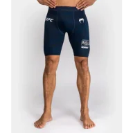 Spodnie sportowe męskie - UFC Venum Vale Tudo Spodenki Kompresyjne Fusion Fight Week Oceanic Blue - miniaturka - grafika 1