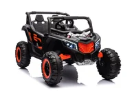 Tory, garaże, parkingi - Auto Na Akumulator Buggy UTV NEL-901 Czarne 4x4 - miniaturka - grafika 1