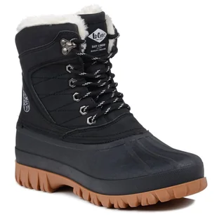 Śniegowce damskie buty zimowe ocieplane czarne Lee Cooper 2868L-38 - Śniegowce damskie - miniaturka - grafika 1