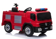 Pojazdy elektryczne dla dzieci - Import LEANToys Pojazd Na Akumulator Wóz Strażacki Czerwony LT4095-0 - miniaturka - grafika 1