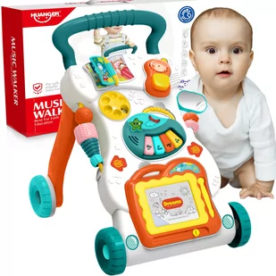 WOOPIE BABY Grający Chodzik z Znikopisem - Chodziki - miniaturka - grafika 1