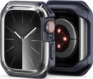 Akcesoria do smartwatchy - DUX DUCIS futerał TAMO do Apple Watch serii 10 46 mm transparentny z niebieskim - miniaturka - grafika 1