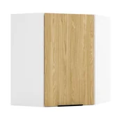 Szafki kuchenne - Kuchenna górna szafka narożna dąb olejowany T8-W45 - miniaturka - grafika 1
