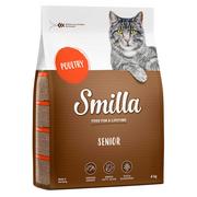 Sucha karma dla kotów - Smilla Senior Drób - 2 x 4 kg - miniaturka - grafika 1