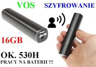 Podsłuchy - Dyktafon Podsłuch Nagrywający (22-DNI PRACY) w Kształcie Cygara (poj. 300h) + Szyfrowanie + Magnes. - miniaturka - grafika 1