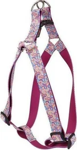 Dino Dino Szelki Taśma Regulowane Ivo 15mm Geometryczne Dł. 40-50cm - Szelki dla psów - miniaturka - grafika 1