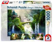 Puzzle - G3 Puzzle PQ 1000 Zaczarowany wodospad - miniaturka - grafika 1