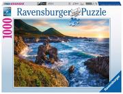 Puzzle - Ravensburger Puzzle 1000 elementów - Zachód słońca nad oceanem - miniaturka - grafika 1