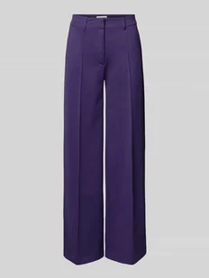 Spodnie z szeroką nogawką model ‘KATE’ - Spodnie damskie - miniaturka - grafika 1