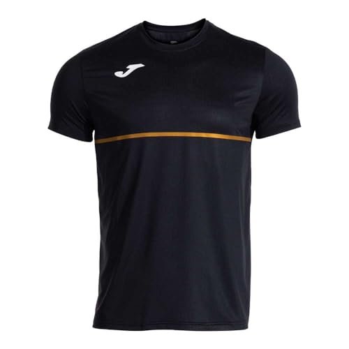 Joma Męska koszulka do biegania, XS, 3XL, oddychająca tkanina z technologią Micro-Mesh - Sportowy krój - Record III