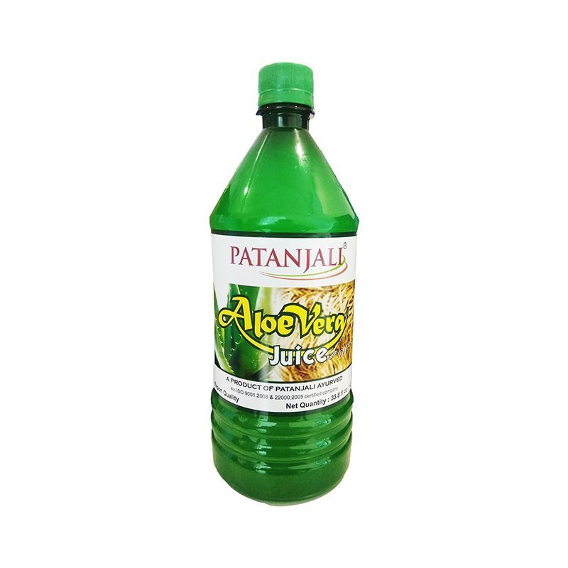 Sok aloesowy Patanjali Aloevera Juice 1l - z włóknem do codziennej rutyny