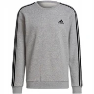Bluzy męskie - Bluza męska adidas Essentials Sweatshirt szara GK9110 XL - miniaturka - grafika 1