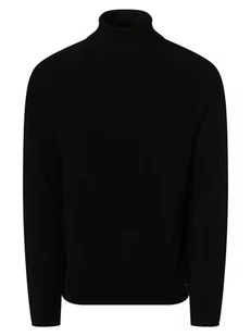 Jack & Jones - Sweter męski  JJEHill, czarny - Swetry męskie - miniaturka - grafika 1