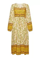 Sukienki - usha FESTIVAL Damska letnia sukienka 15926488, wełniana biel wielokolorowa, XL, Wełna biała, wielokolorowa, XL - miniaturka - grafika 1