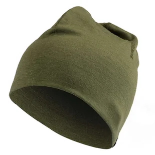 Fox Outdoor Czapka Zimowa Merino Lite Olive - Czapki męskie - miniaturka - grafika 1