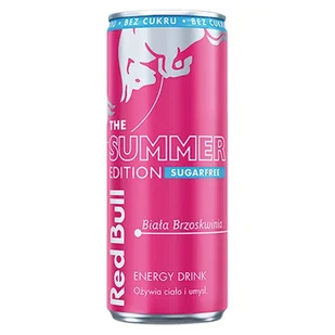 Red Bull Napój energetyczny biała brzoskwinia 250 ml - Napoje energetyczne i izotoniczne - miniaturka - grafika 1