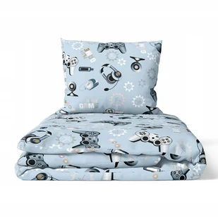 Pościel DZIECIĘCA 140x200cm dla dziecka game light - Pościel dla dzieci Pościel DZIECIĘCA 140x200cm dla dziecka game light - Pościel dla dzieci - miniaturka - grafika 1