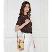 Plecaki worki - Kurt Geiger Worek CHELSEA | z dodatkiem skóry - miniaturka - grafika 1