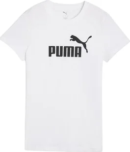 Koszulka damska Puma ESS No.1 Logo Tee biała 682370 02 M - Koszulki i topy damskie - miniaturka - grafika 1