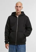 Bluzy damskie - bluza ocieplana BONDED SHERPA ZIP HOODY, black-XL - Urban Classics - miniaturka - grafika 1