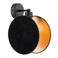 Lampy ścienne - Kinkiet MOTIF E14 - czarny/złoty - miniaturka - grafika 1