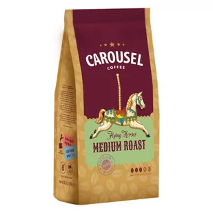 Carousel Coffee Flying Horses Medium Roast kawa ziarnista 1kg - Kawa - miniaturka - grafika 1