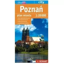 Plan miasta mapa Poznań plastik - Atlasy i mapy - miniaturka - grafika 1