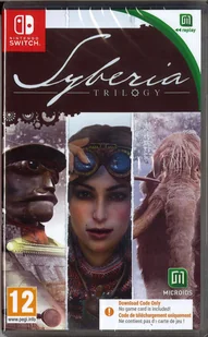 Syberia Trilogy kod w pudełku (NS) - Gry Nintendo Switch - miniaturka - grafika 1