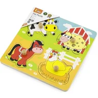 Puzzle - VIGA puzzle drewniane niespodzianka, Farma - miniaturka - grafika 1