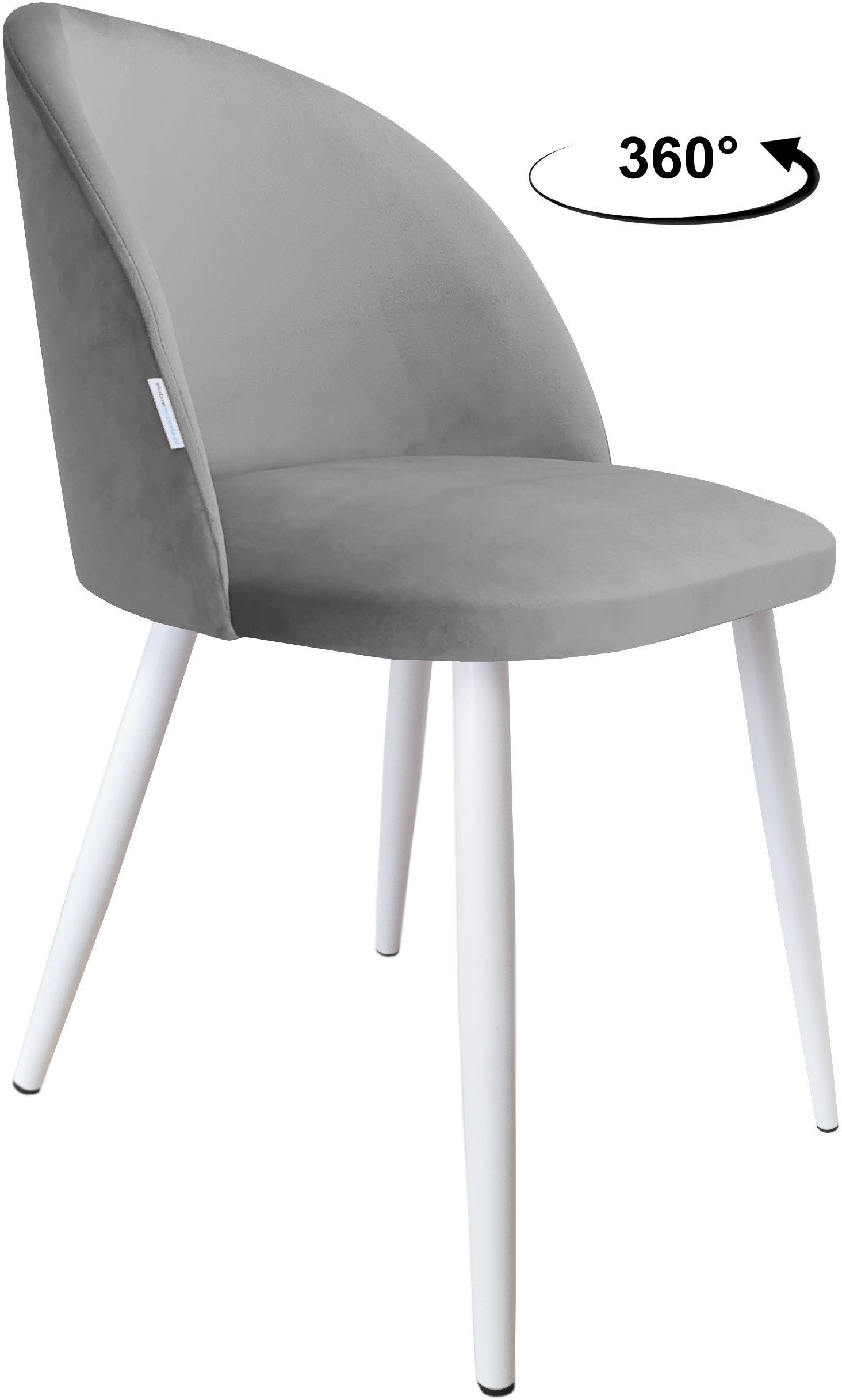 Krzesło obrotowe Colin podstawa biała MG17