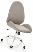 Fotele i krzesła biurowe - Fotel Obrotowy Na Kółkach Do Biurka = Tapicerowany - miniaturka - grafika 1