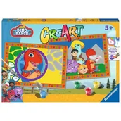 Zabawki kreatywne - CreArt dla dzieci Junior: Dino Ranch - miniaturka - grafika 1