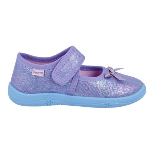 Richter Buty dziecięce Mia Kapcie, Viola/Bow Viola, 34 EU, Viola Bow Viola, 34 EU