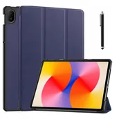 Etui do tabletów - ETUI SMART COVER SLIM + RYSIK do HUAWEI MATEPAD SE 11 2024 granatowy - miniaturka - grafika 1