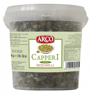 Kapary solone 1 kg Arco włoskie - Pasztet i przetwory mięsne - miniaturka - grafika 1