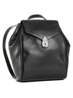 Plecaki - Calvin Klein Plecak Drawstring Bp W/Flap K60K606694 Czarny - miniaturka - grafika 1