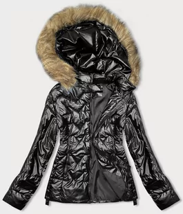 ZIMOWA KURTKA DAMSKA CZARNA (5M3196-392B) - J STYLE - Kurtki damskie - miniaturka - grafika 1