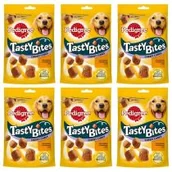 Przysmaki dla psów - Pedigree Przysmak Dla Psa Tasty Bites Chewy Cubes - 6 X130 G, - miniaturka - grafika 1