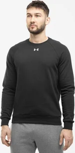 Under Armour Bluza męska Under Armour Rival Fleece Crew czarna 1379755 001 XL - Bluzy męskie - miniaturka - grafika 1
