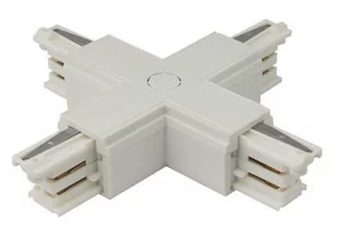 Maxlight Max MHT1-X-WH łącznik "X" biały - Akcesoria do oświetlenia - miniaturka - grafika 1